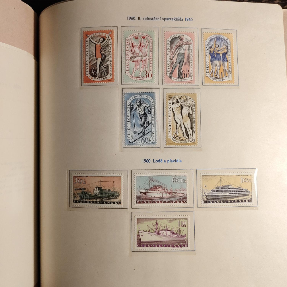 Checoslovaquia Colección de sellos 1955-1962 MNH**/MH*  33