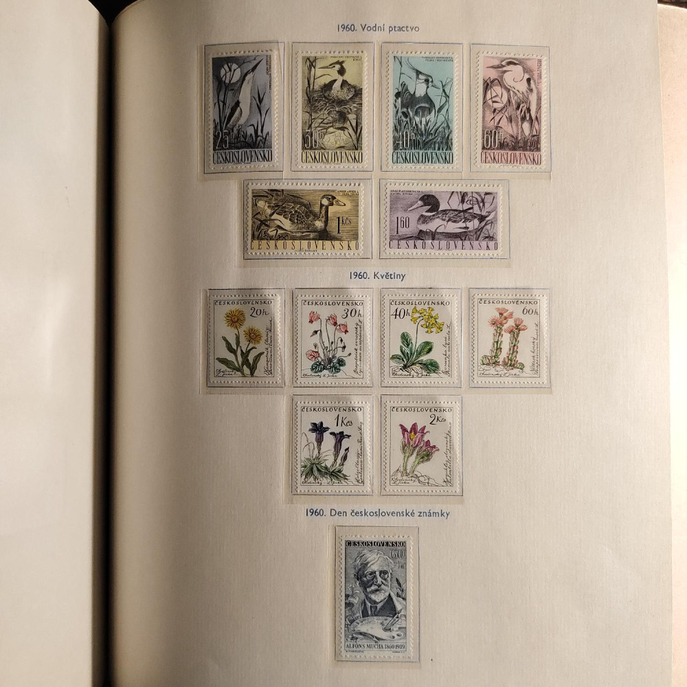 Checoslovaquia Colección de sellos 1955-1962 MNH**/MH*  37