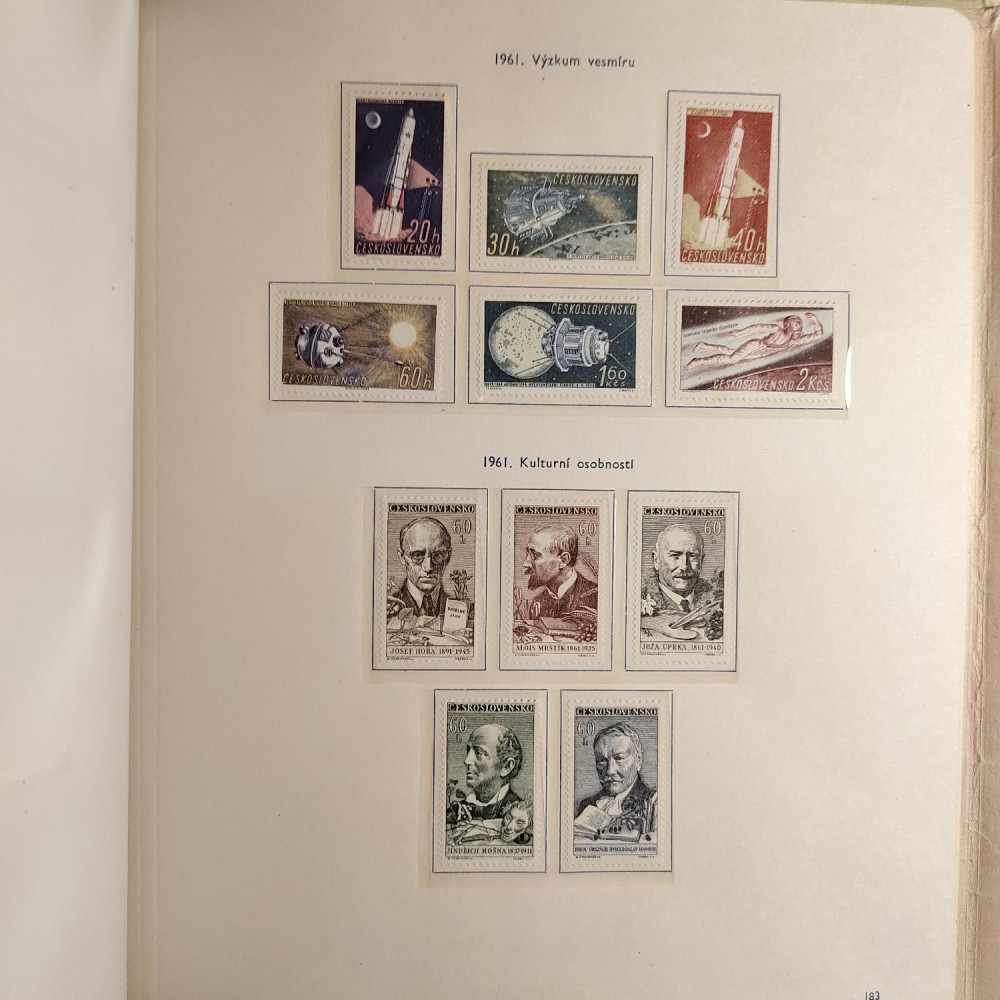 Checoslovaquia Colección de sellos 1955-1962 MNH**/MH*  39