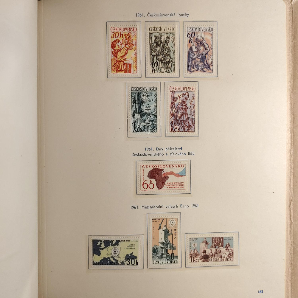 Checoslovaquia Colección de sellos 1955-1962 MNH**/MH*  41