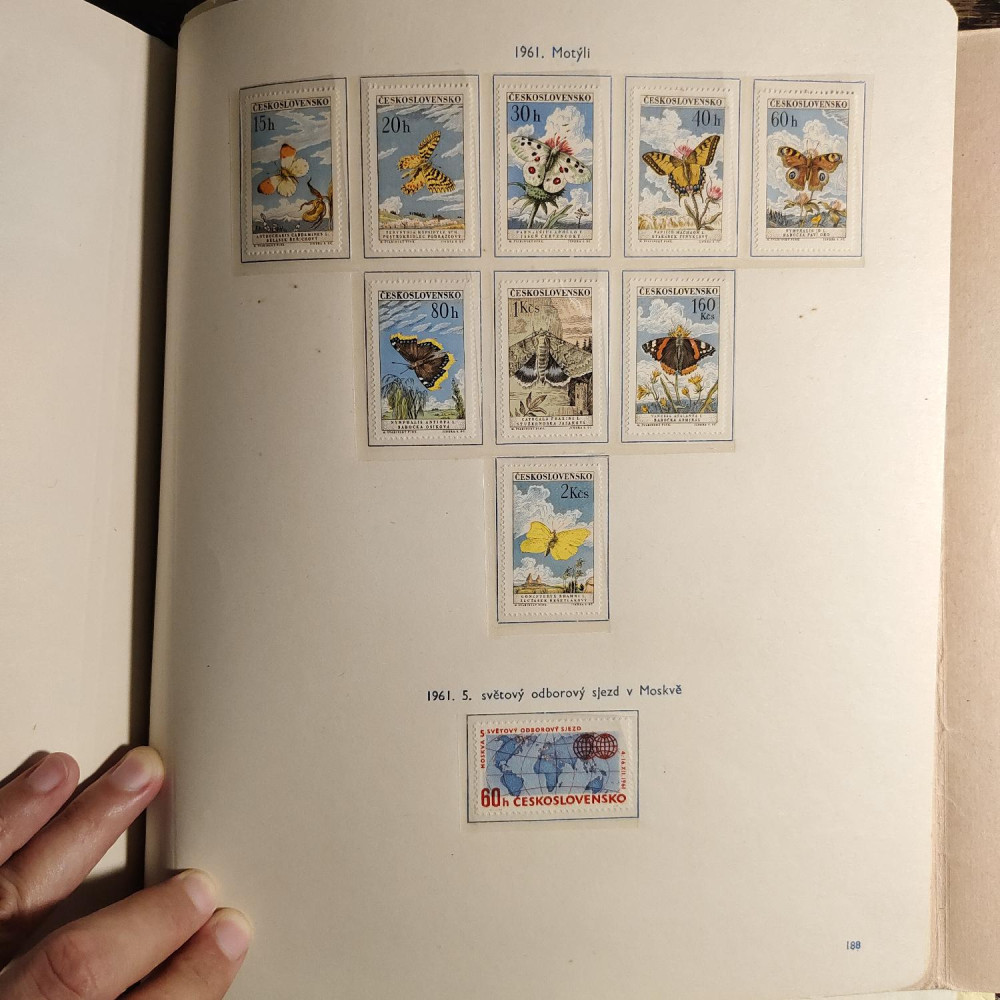 Checoslovaquia Colección de sellos 1955-1962 MNH**/MH*  45