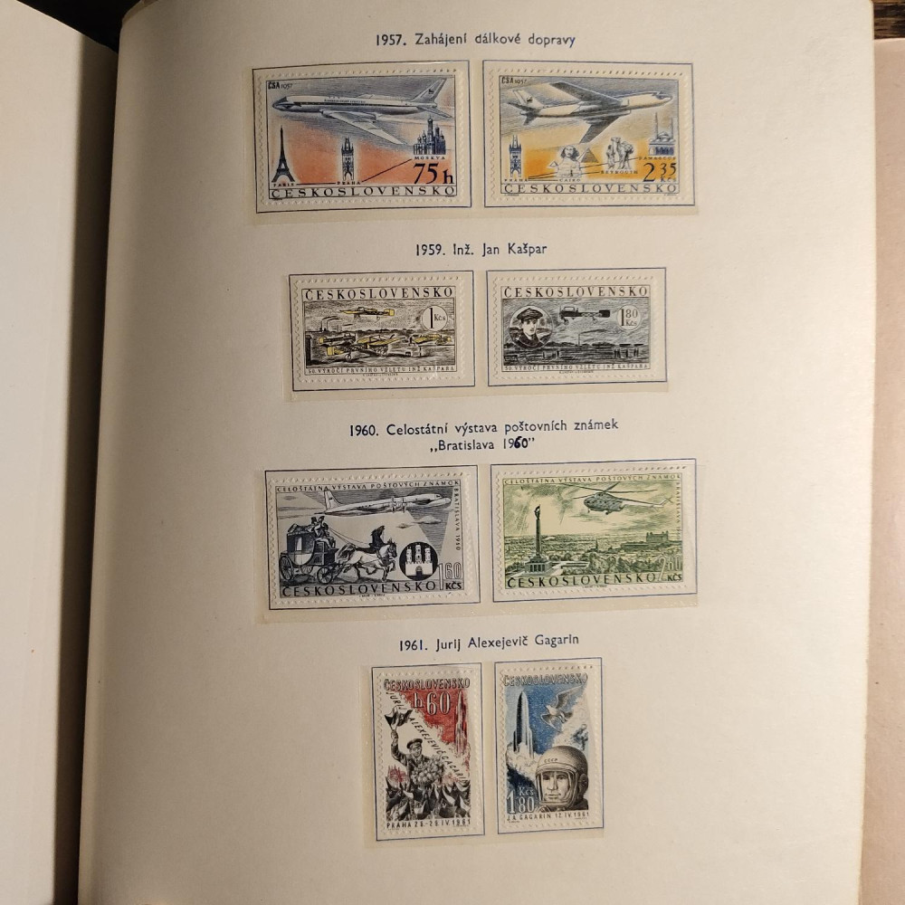 Checoslovaquia Colección de sellos 1955-1962 MNH**/MH*  46