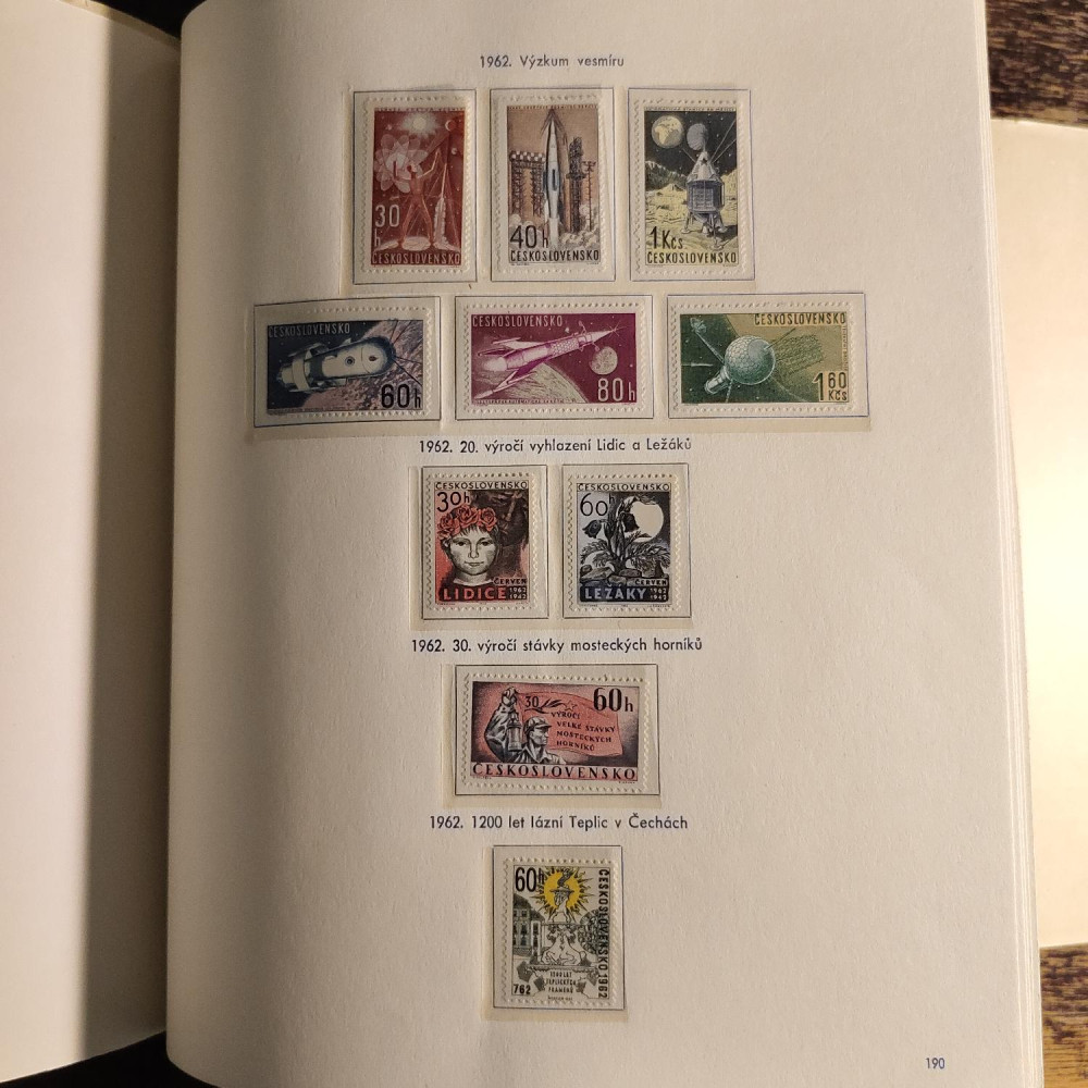 Checoslovaquia Colección de sellos 1955-1962 MNH**/MH*  48