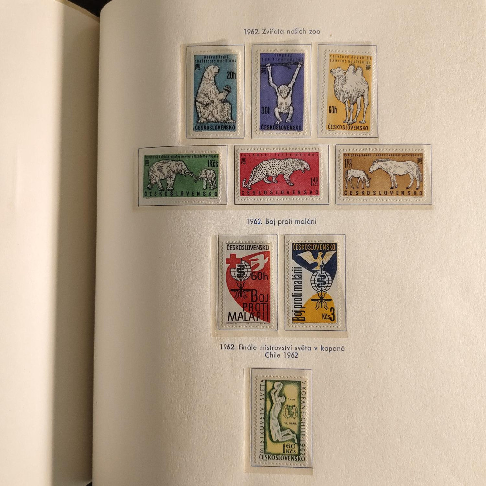 Checoslovaquia Colección de sellos 1955-1962 MNH**/MH*  49
