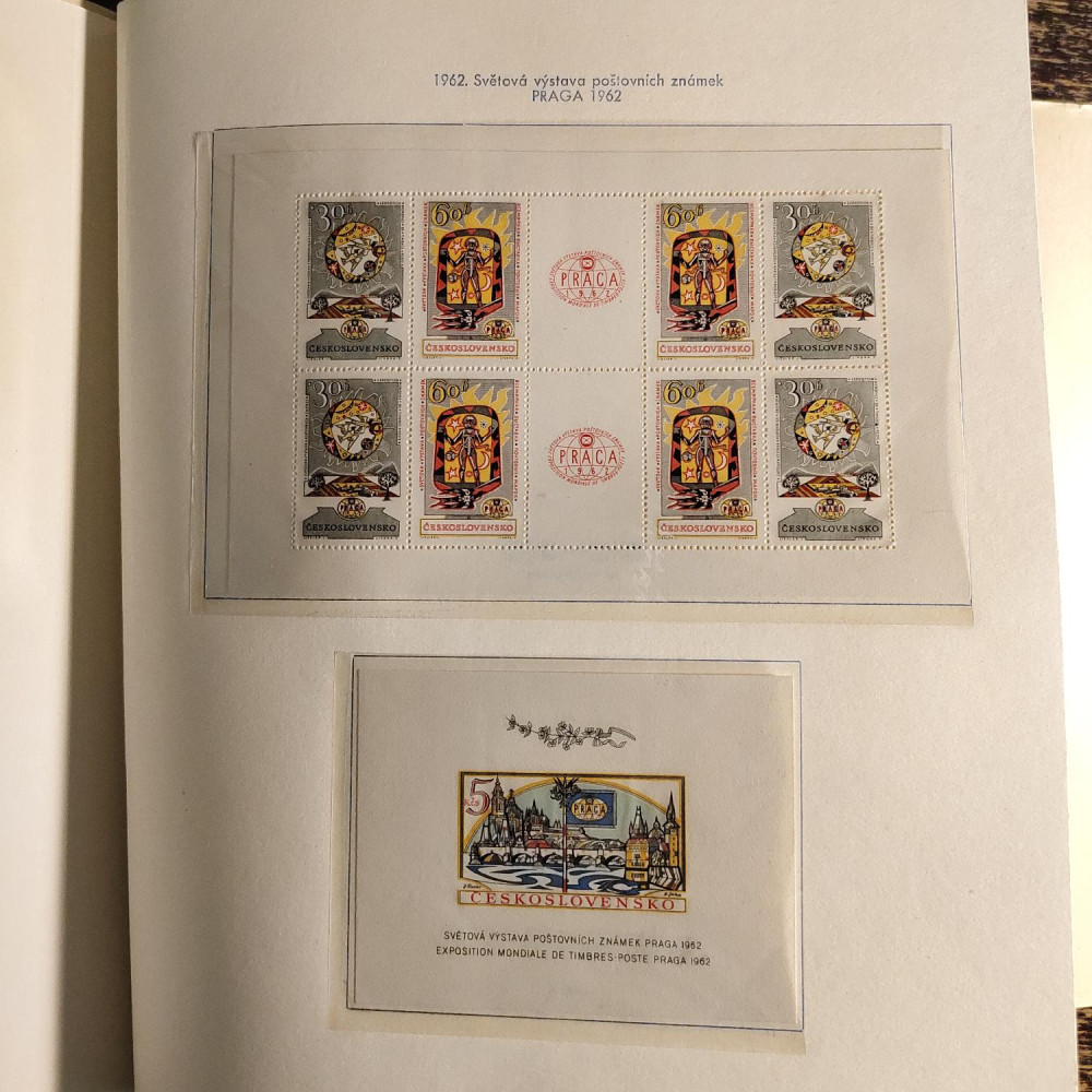 Checoslovaquia Colección de sellos 1955-1962 MNH**/MH*  52