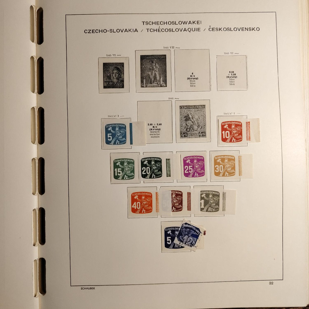 Czechoslovakia Stamps collection 1945-1959 MNH**/MH* 1