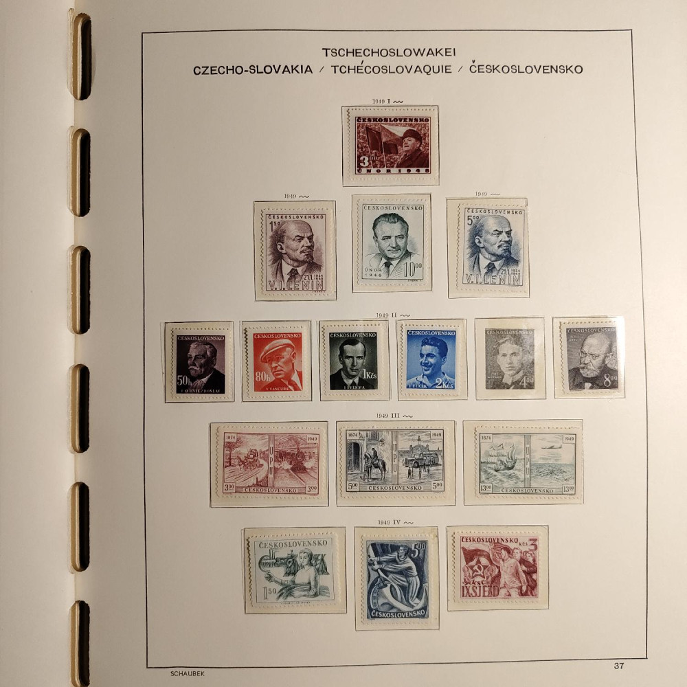 Czechoslovakia Stamps collection 1945-1959 MNH**/MH* 6