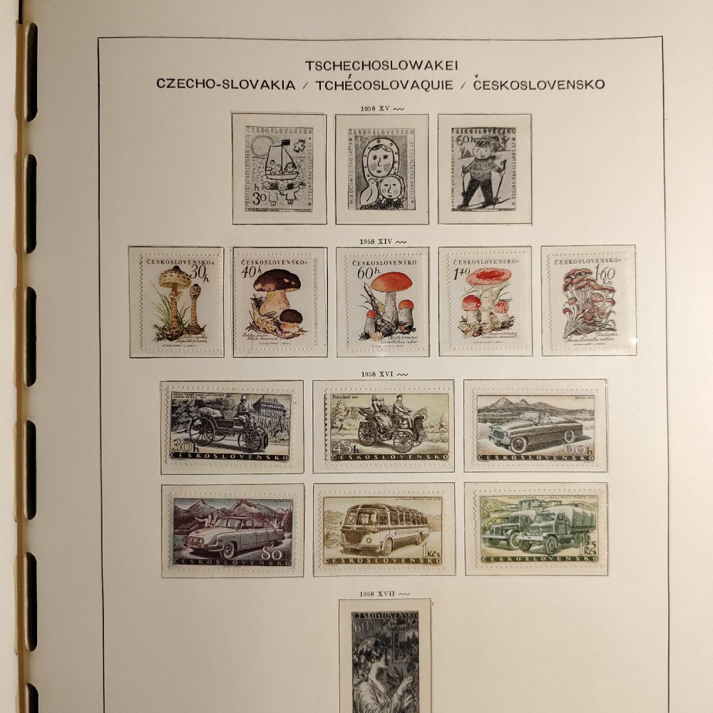 Czechoslovakia Stamps collection 1945-1959 MNH**/MH* 41