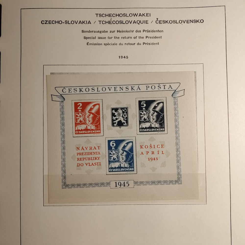 Czechoslovakia Stamps collection 1945-1959 MNH**/MH* 42