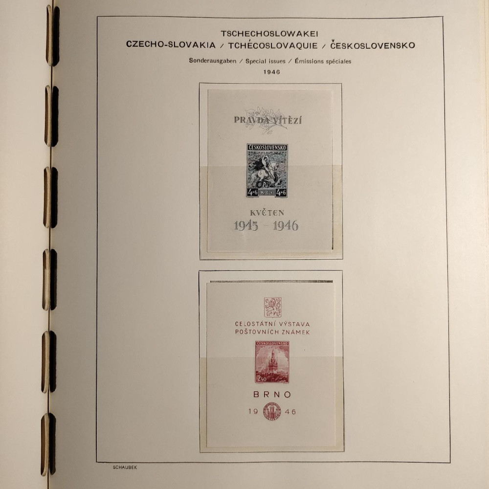 Czechoslovakia Stamps collection 1945-1959 MNH**/MH* 44
