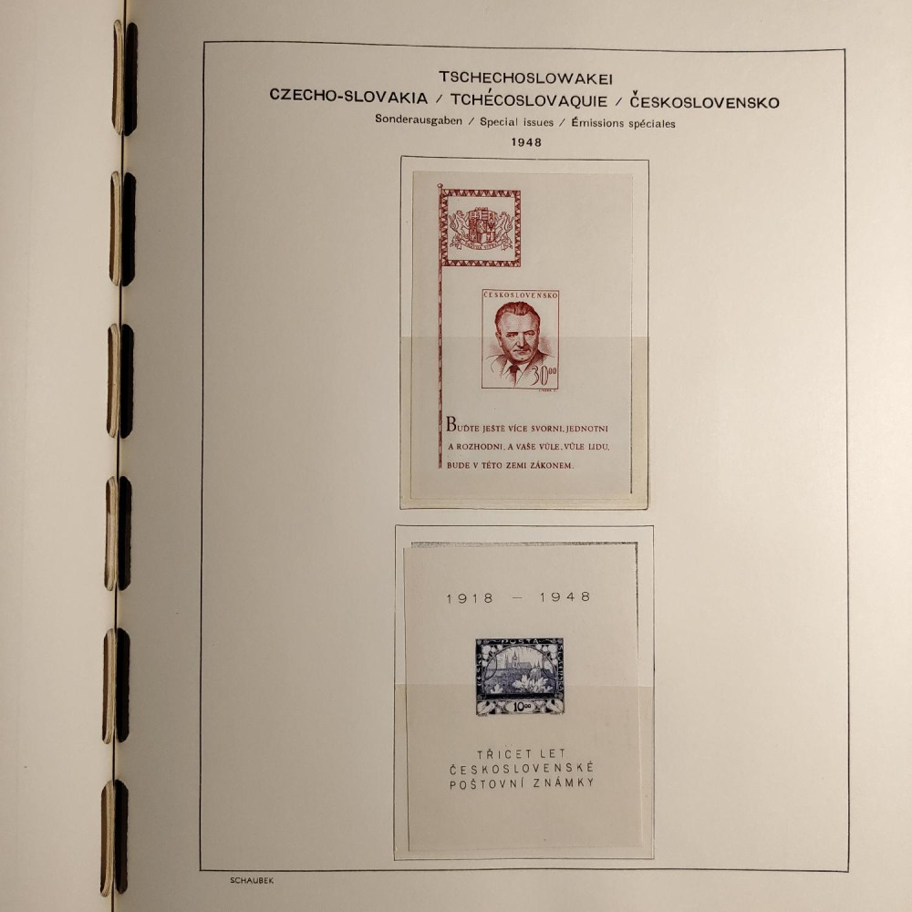 Czechoslovakia Stamps collection 1945-1959 MNH**/MH* 45