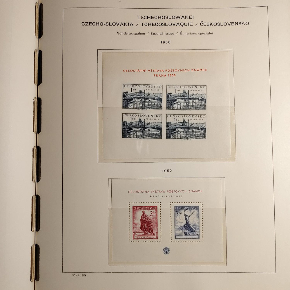 Czechoslovakia Stamps collection 1945-1959 MNH**/MH* 46