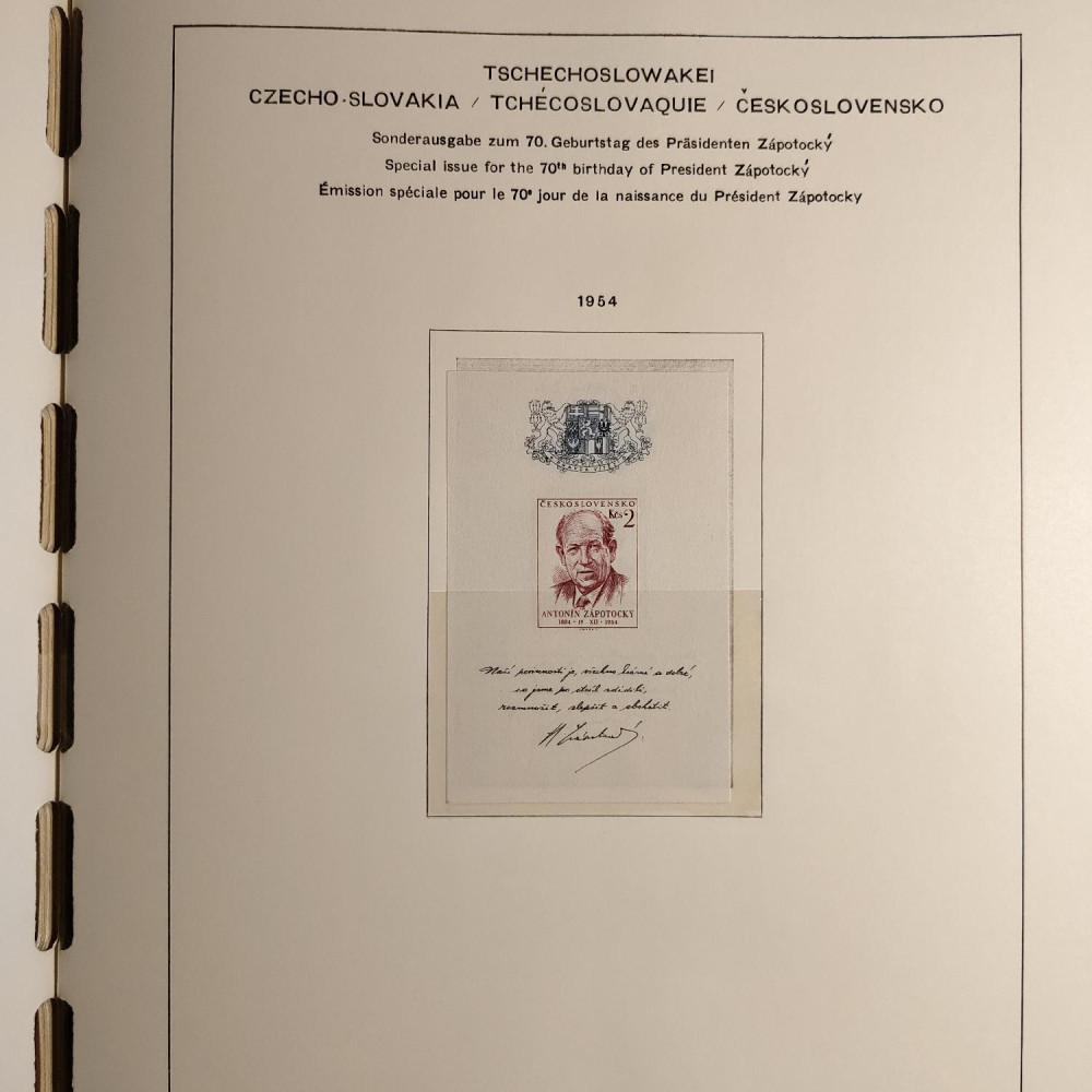 Czechoslovakia Stamps collection 1945-1959 MNH**/MH* 49