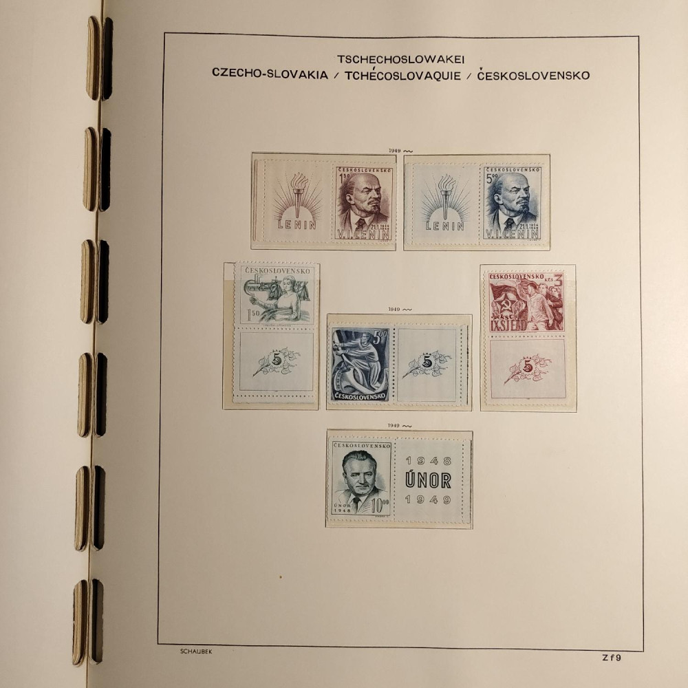Czechoslovakia Stamps collection 1945-1959 MNH**/MH* 57