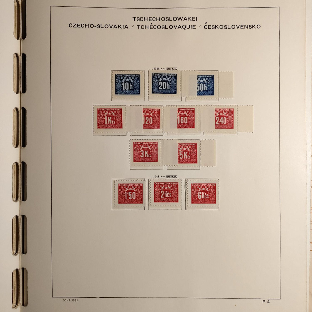 Czechoslovakia Stamps collection 1945-1959 MNH**/MH* 59