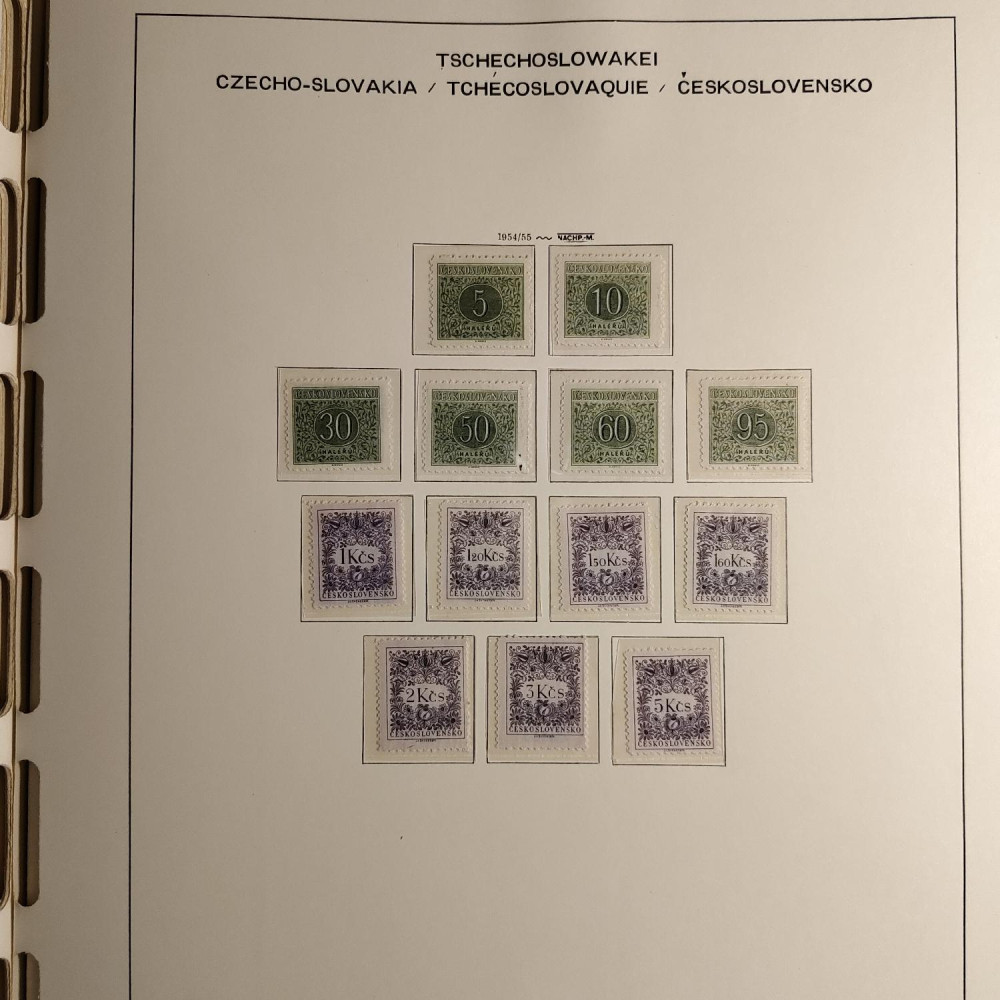 Czechoslovakia Stamps collection 1945-1959 MNH**/MH* 60