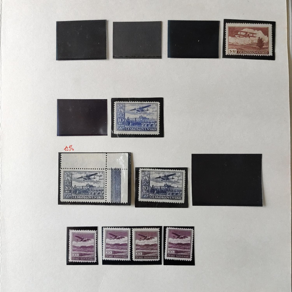 Tschechoslowakie Briefmarken-Sammlung  3