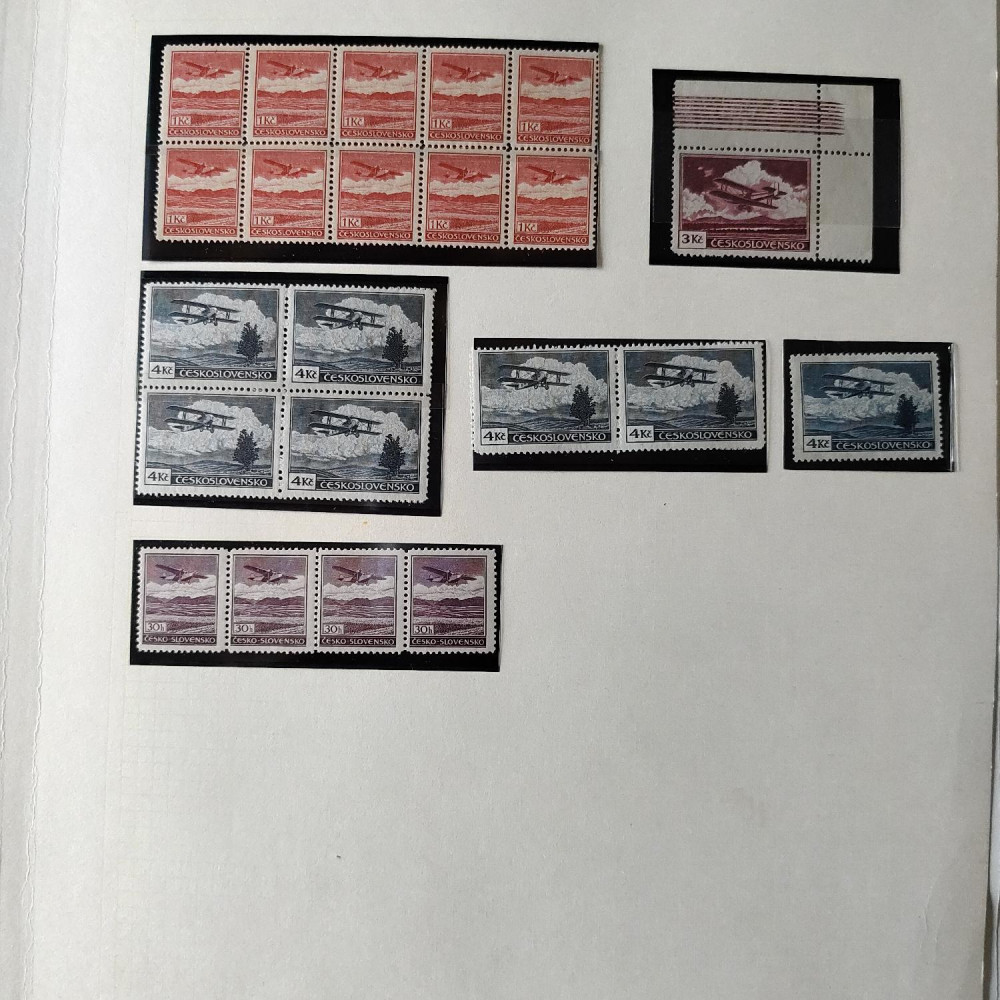 Tschechoslowakie Briefmarken-Sammlung  4