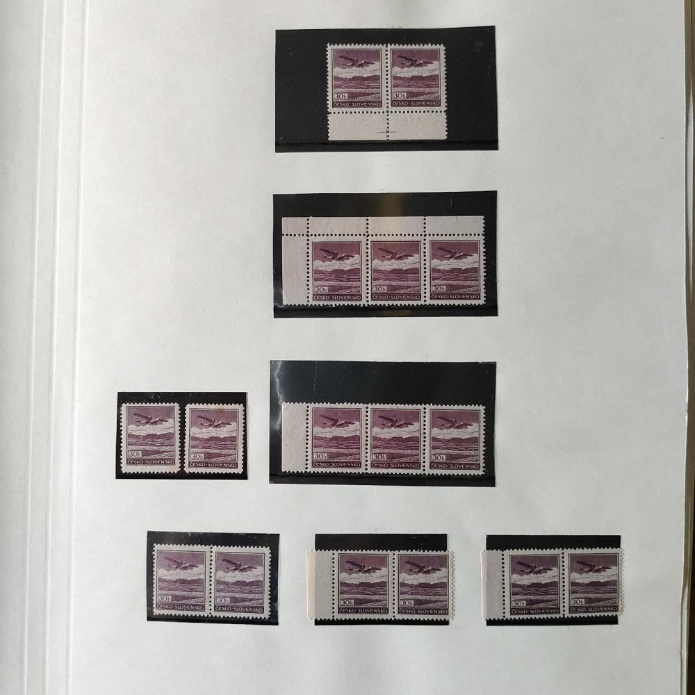 Tschechoslowakie Briefmarken-Sammlung  5