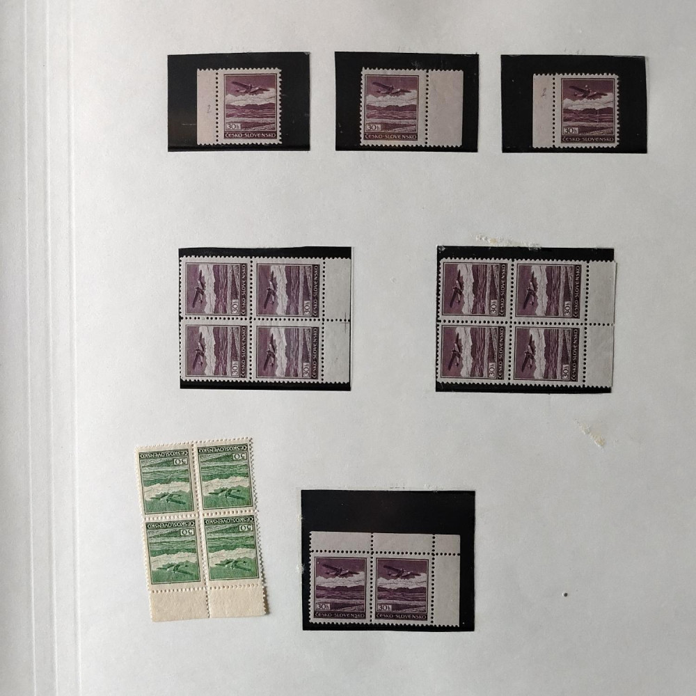 Tschechoslowakie Briefmarken-Sammlung  6