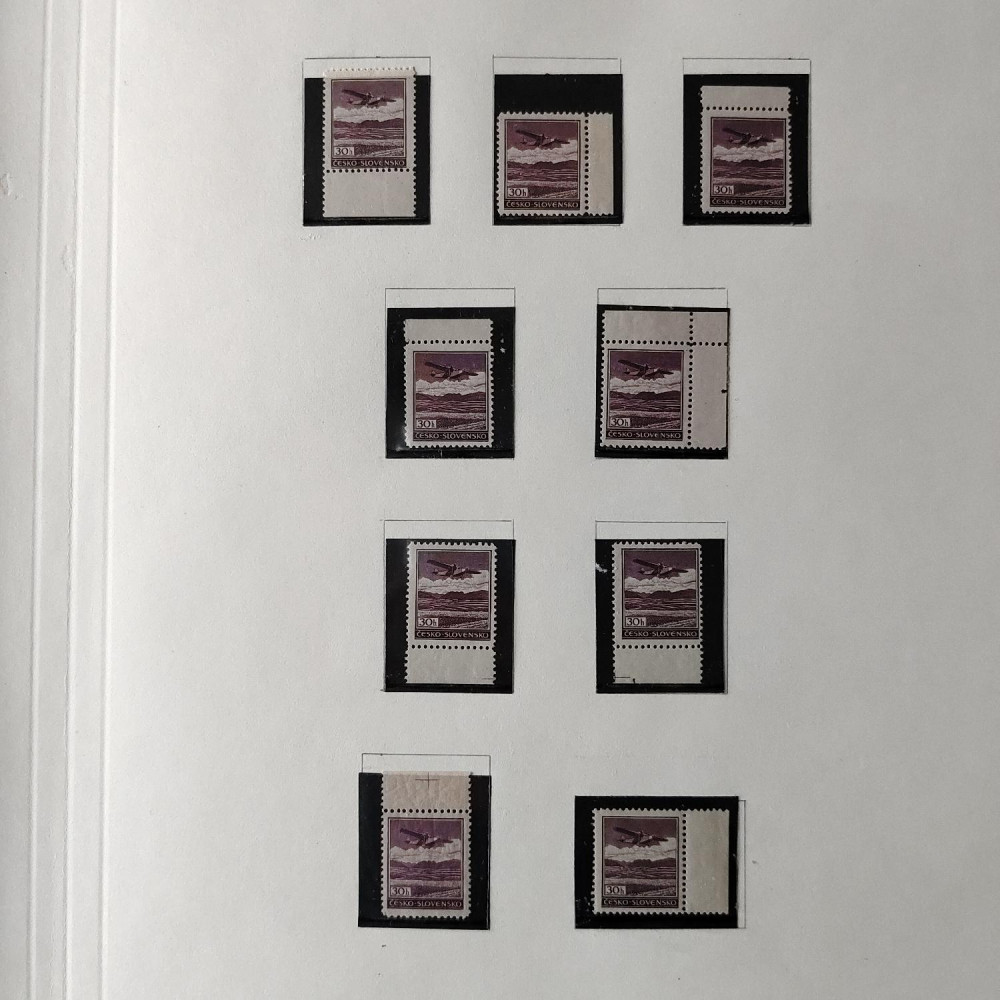 Tschechoslowakie Briefmarken-Sammlung  7