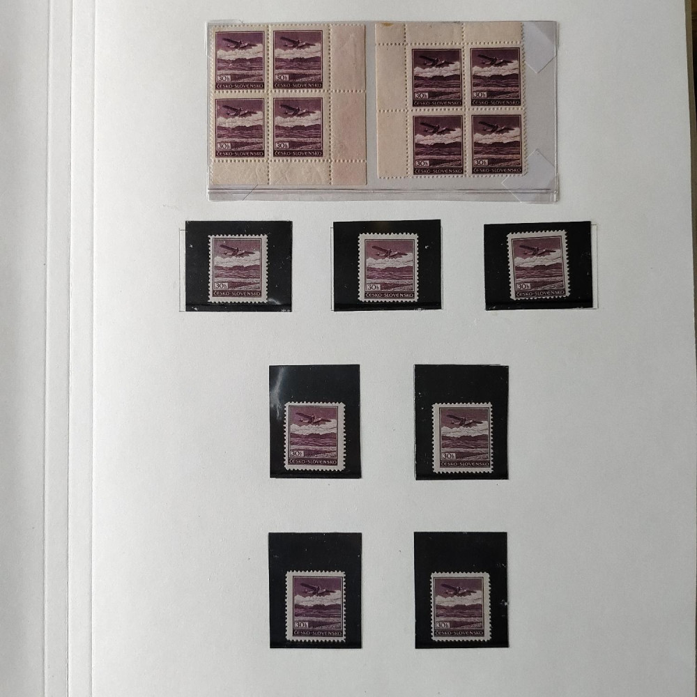 Tschechoslowakie Briefmarken-Sammlung  8