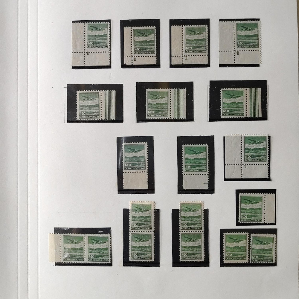 Tschechoslowakie Briefmarken-Sammlung  10