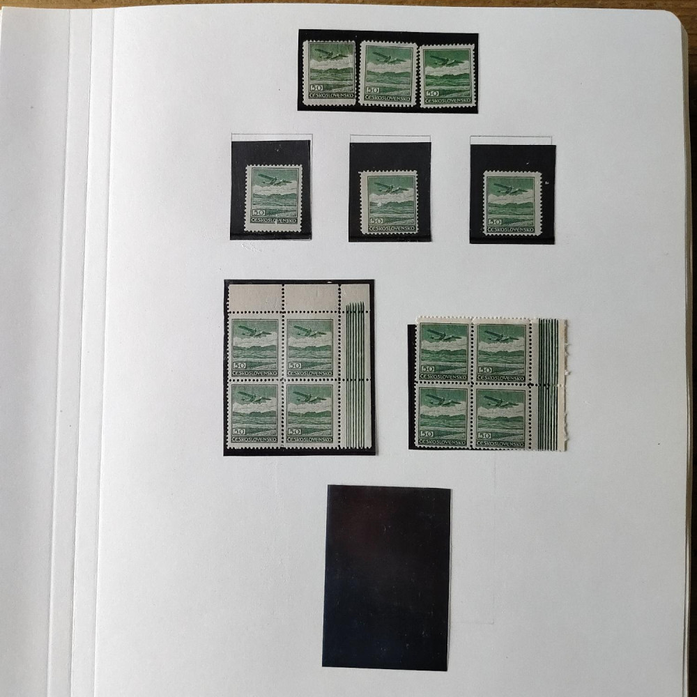 Tschechoslowakie Briefmarken-Sammlung  11
