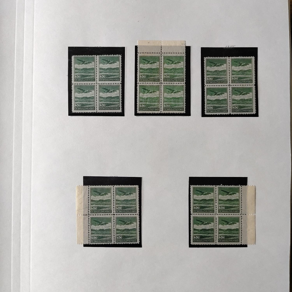 Tschechoslowakie Briefmarken-Sammlung  12