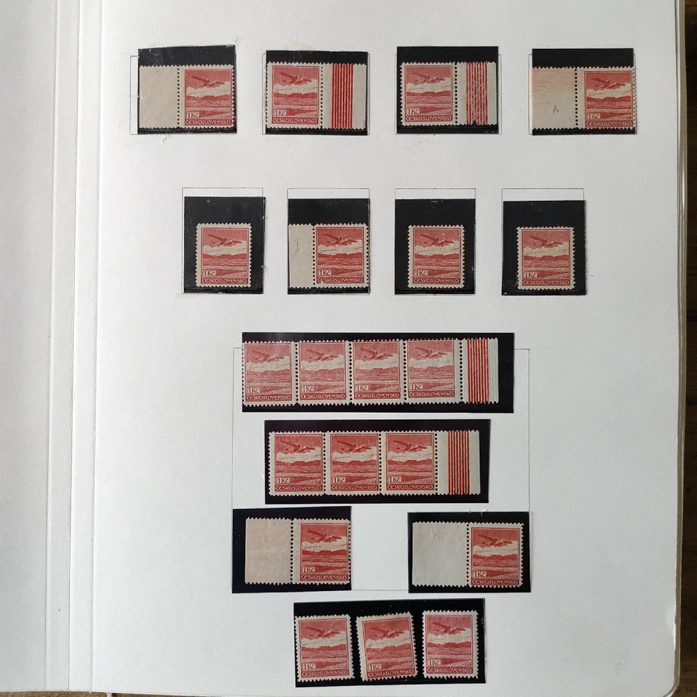 Tschechoslowakie Briefmarken-Sammlung  14