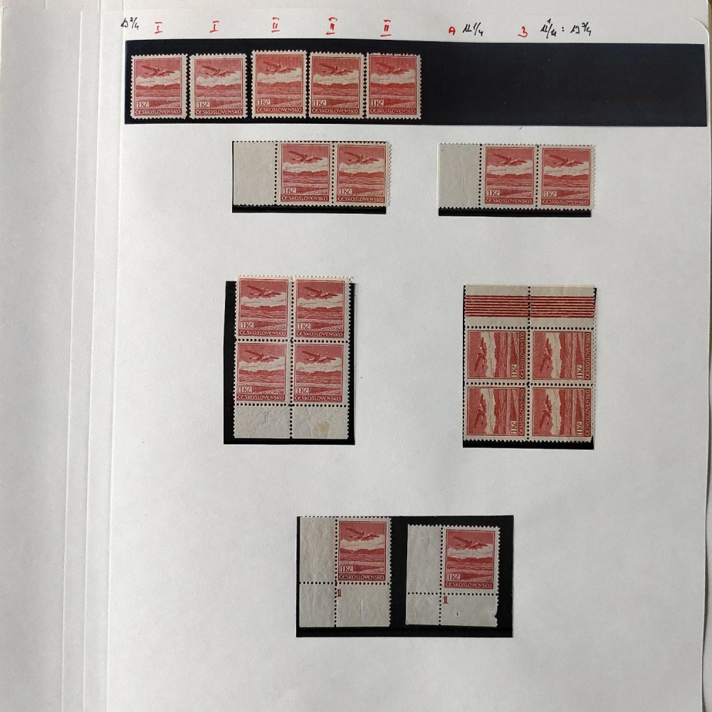 Tschechoslowakie Briefmarken-Sammlung  15