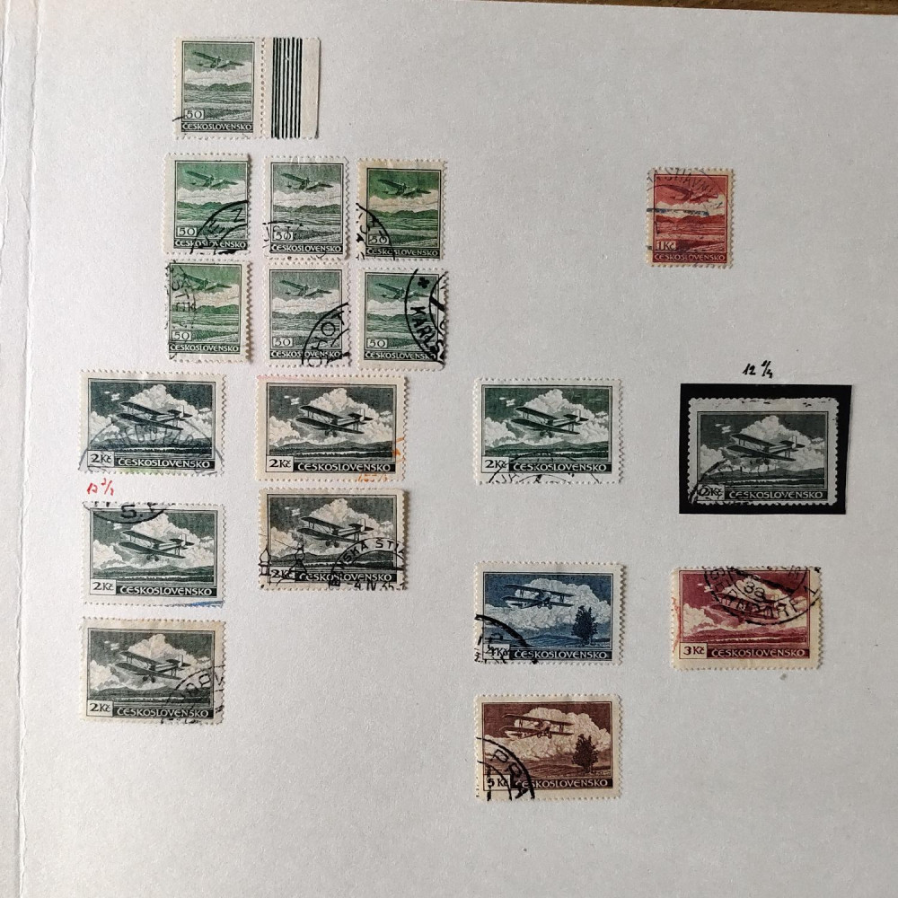 Tschechoslowakie Briefmarken-Sammlung  22