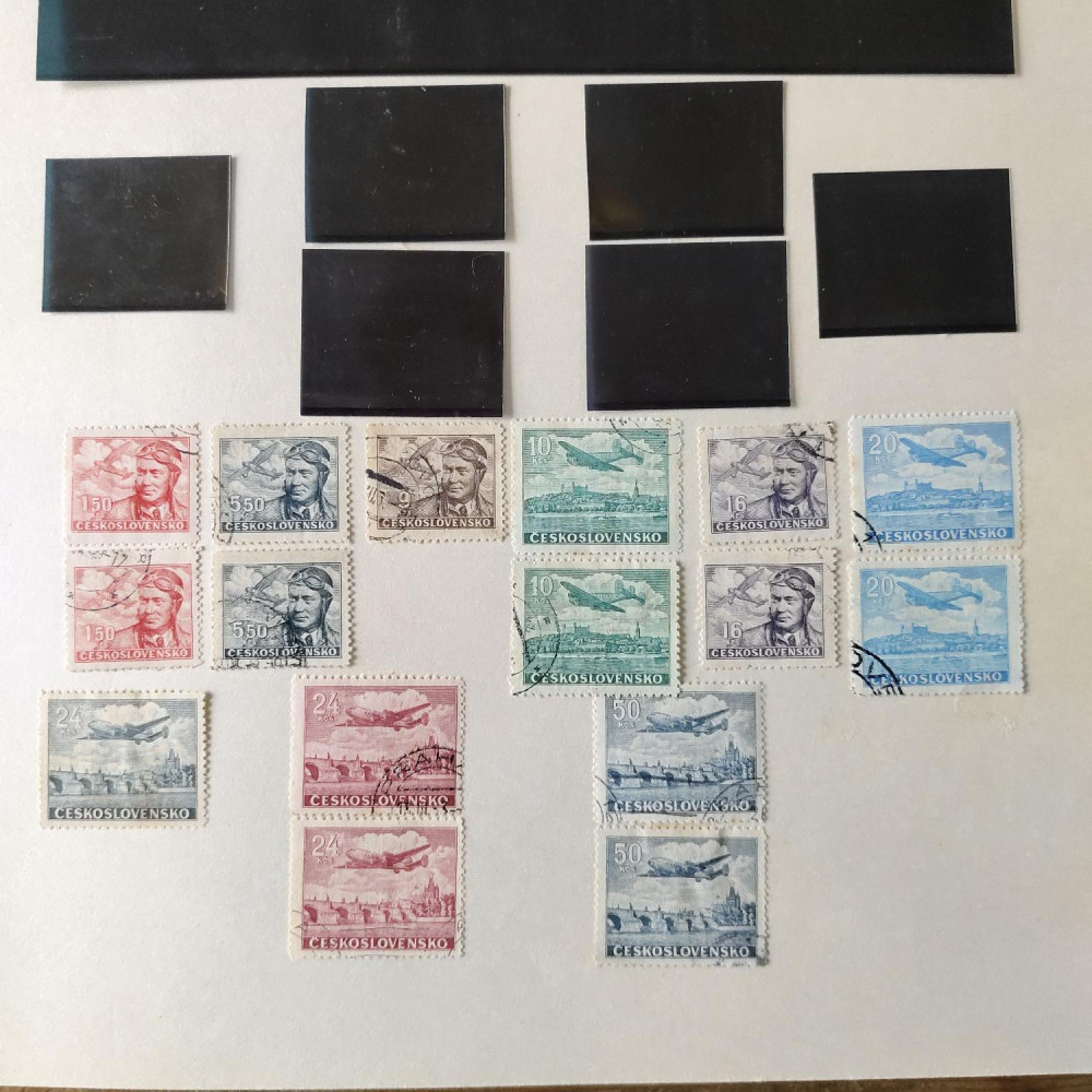Tschechoslowakie Briefmarken-Sammlung  25