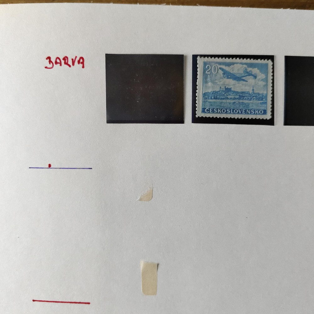 Tschechoslowakie Briefmarken-Sammlung  28