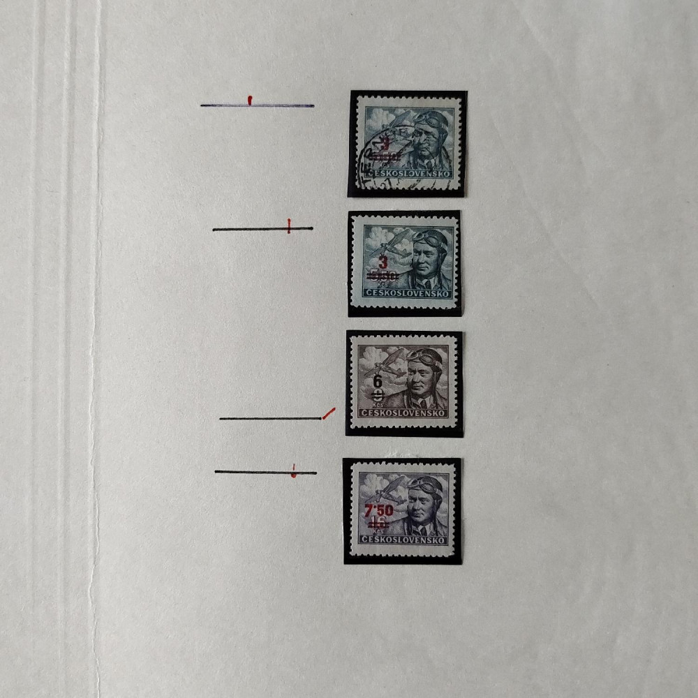 Tschechoslowakie Briefmarken-Sammlung  35