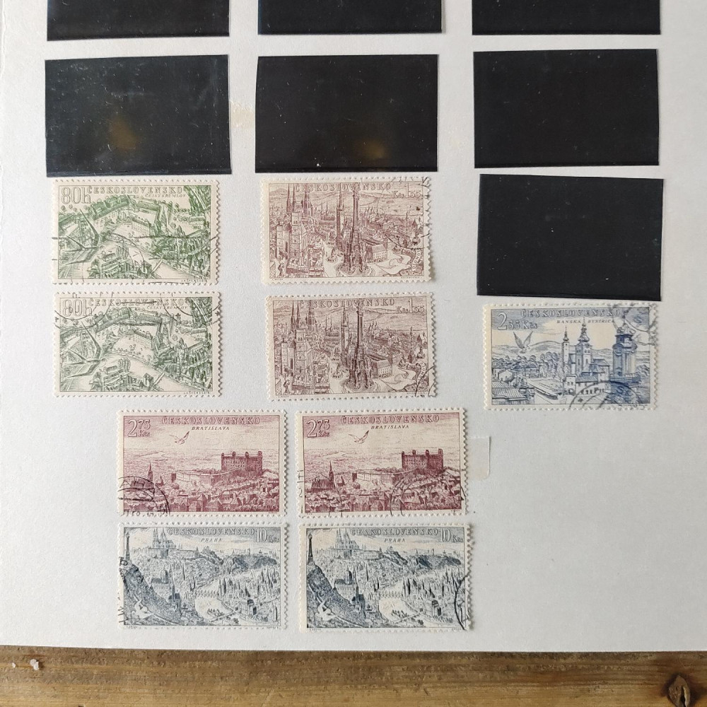 Tschechoslowakie Briefmarken-Sammlung  38