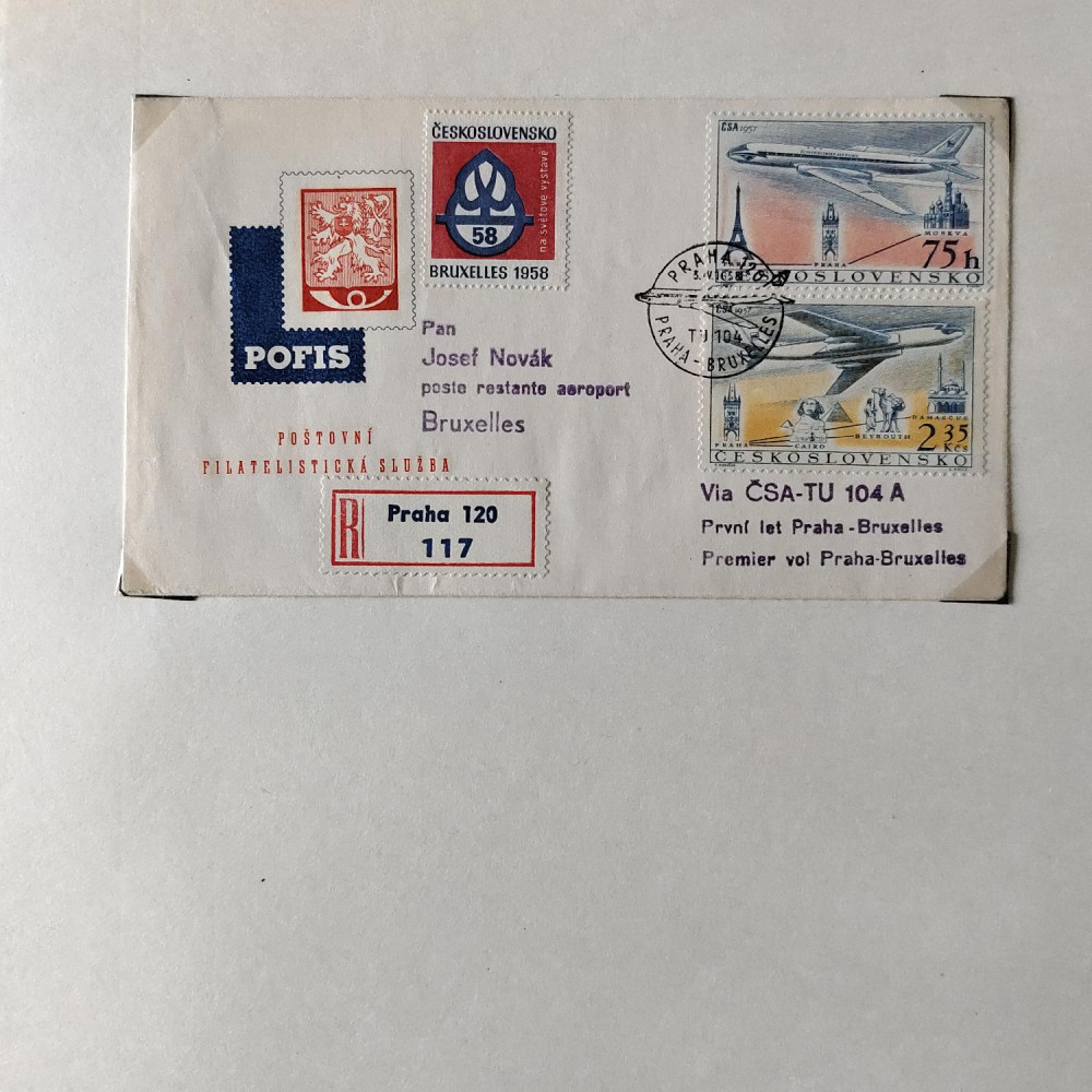 Tschechoslowakie Briefmarken-Sammlung  40