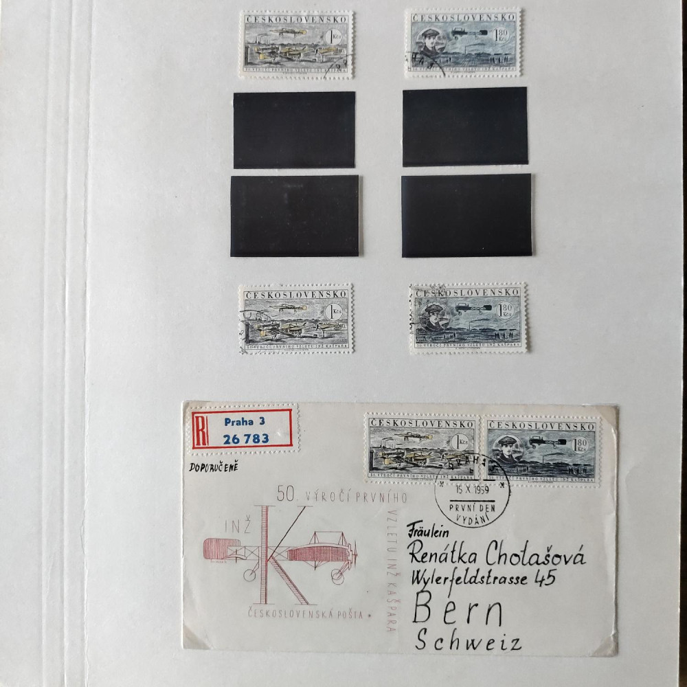 Tschechoslowakie Briefmarken-Sammlung  42