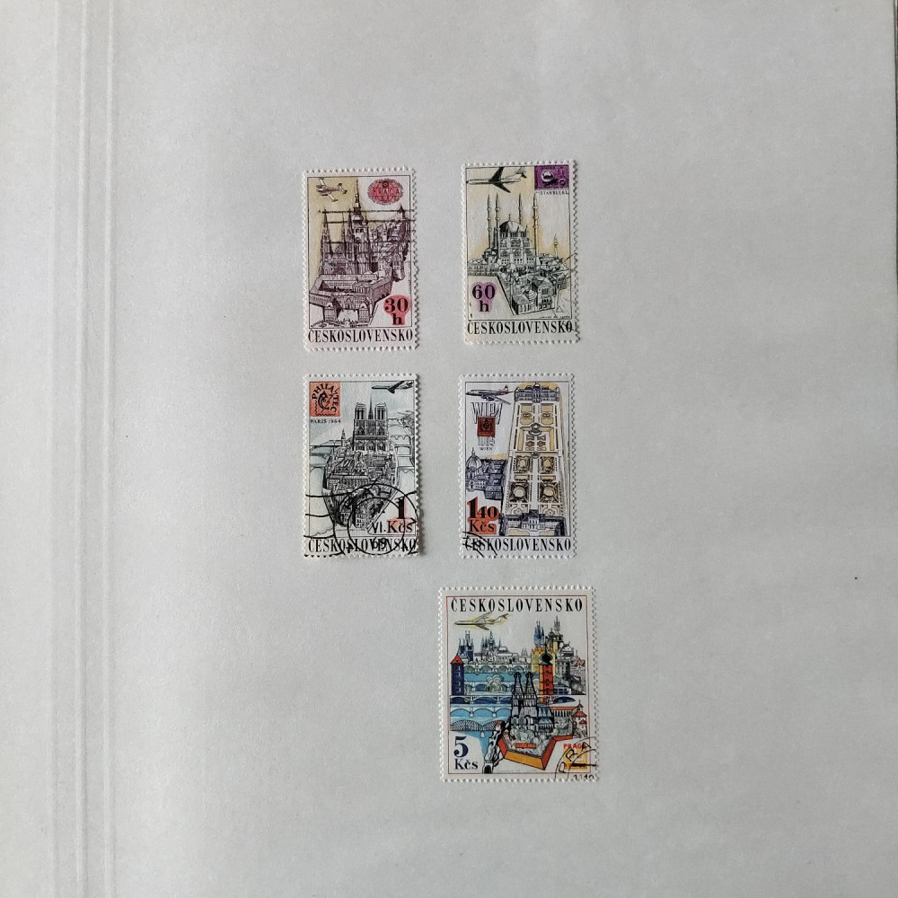 Tschechoslowakie Briefmarken-Sammlung  50