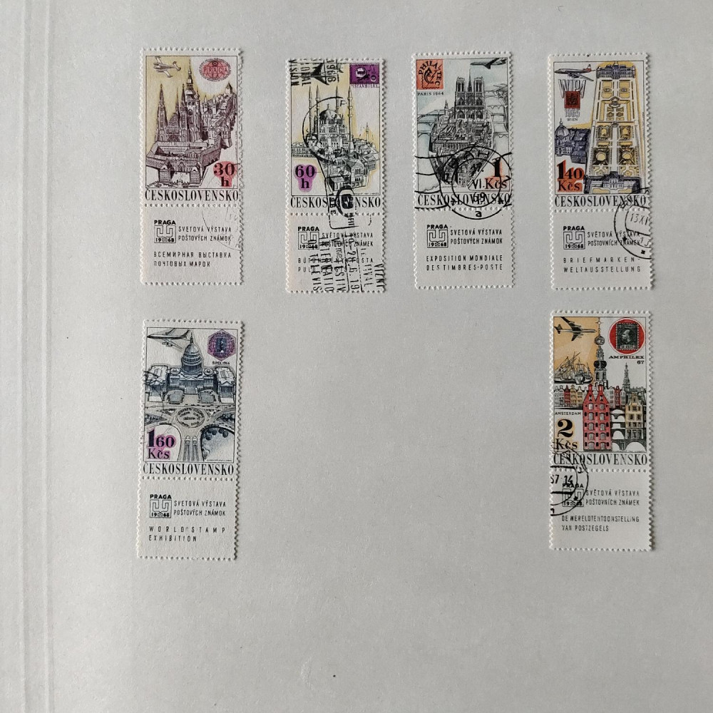 Tschechoslowakie Briefmarken-Sammlung  51