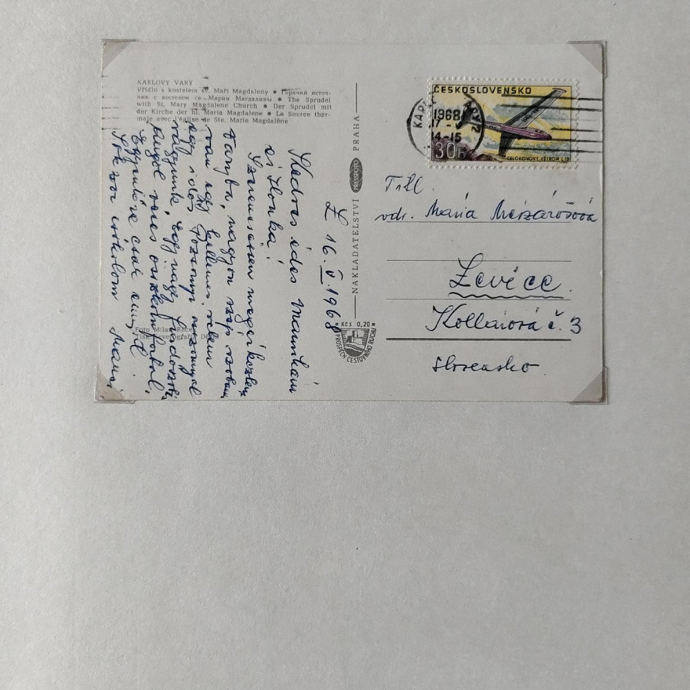 Tschechoslowakie Briefmarken-Sammlung  54