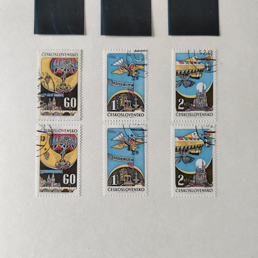 Tschechoslowakie Briefmarken-Sammlung  55