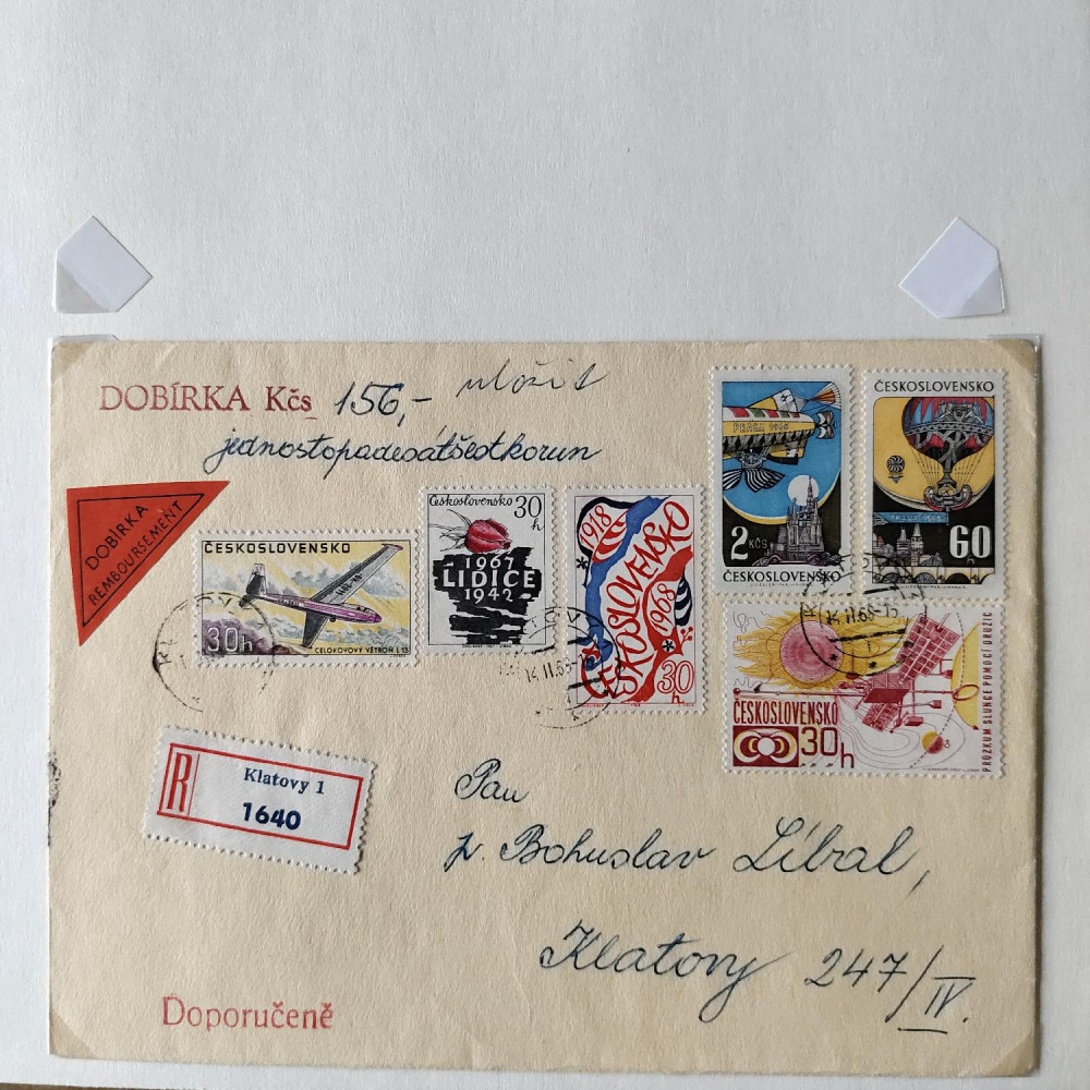 Tschechoslowakie Briefmarken-Sammlung  56
