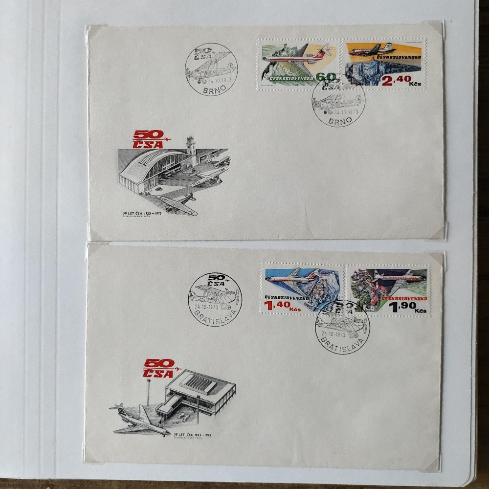 Tschechoslowakie Briefmarken-Sammlung  63
