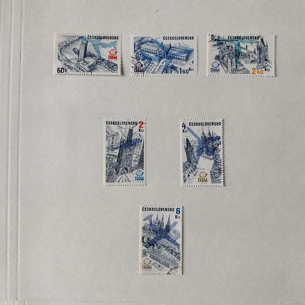 Tschechoslowakie Briefmarken-Sammlung  65