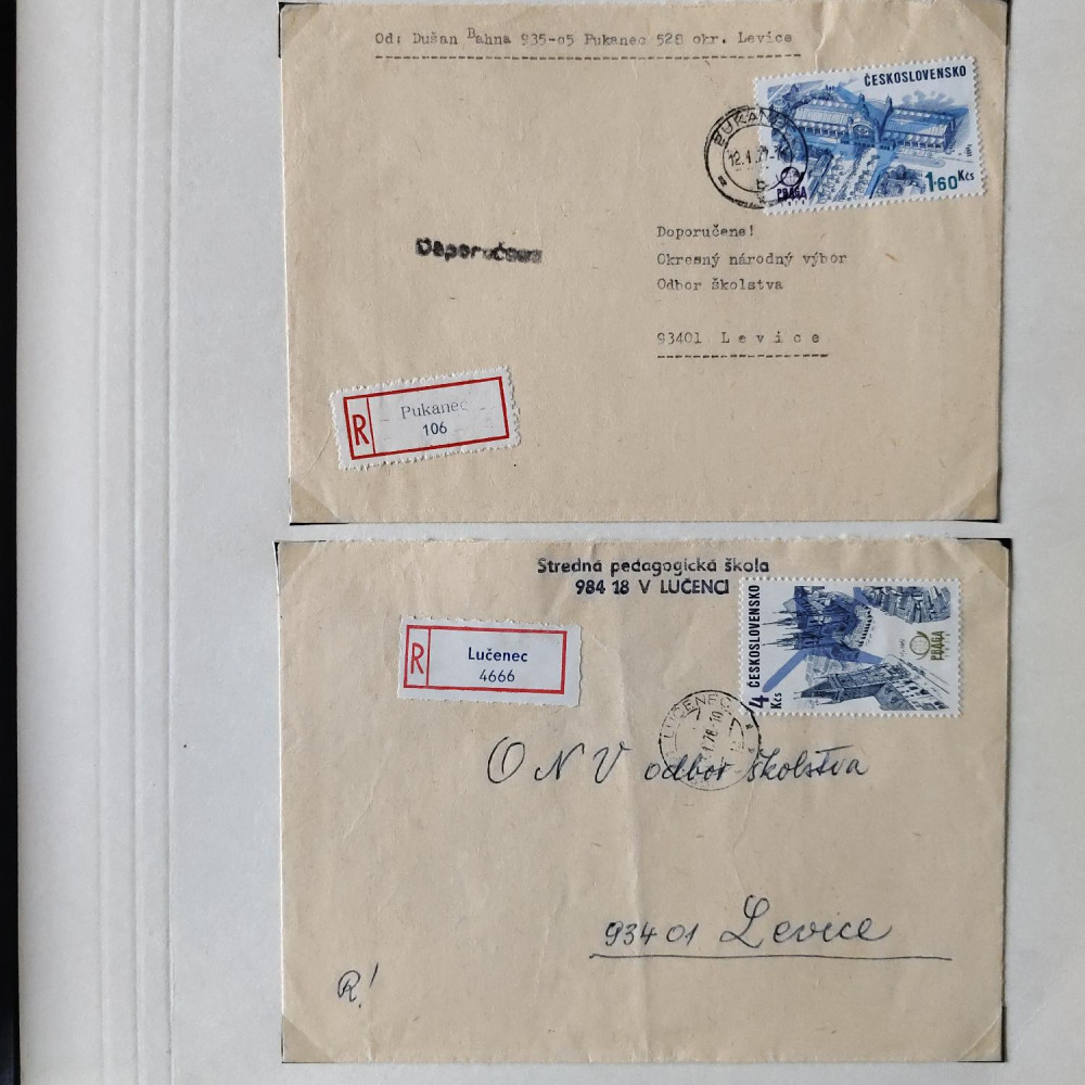 Tschechoslowakie Briefmarken-Sammlung  67