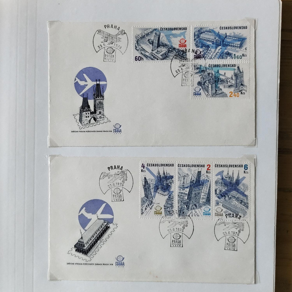 Tschechoslowakie Briefmarken-Sammlung  70