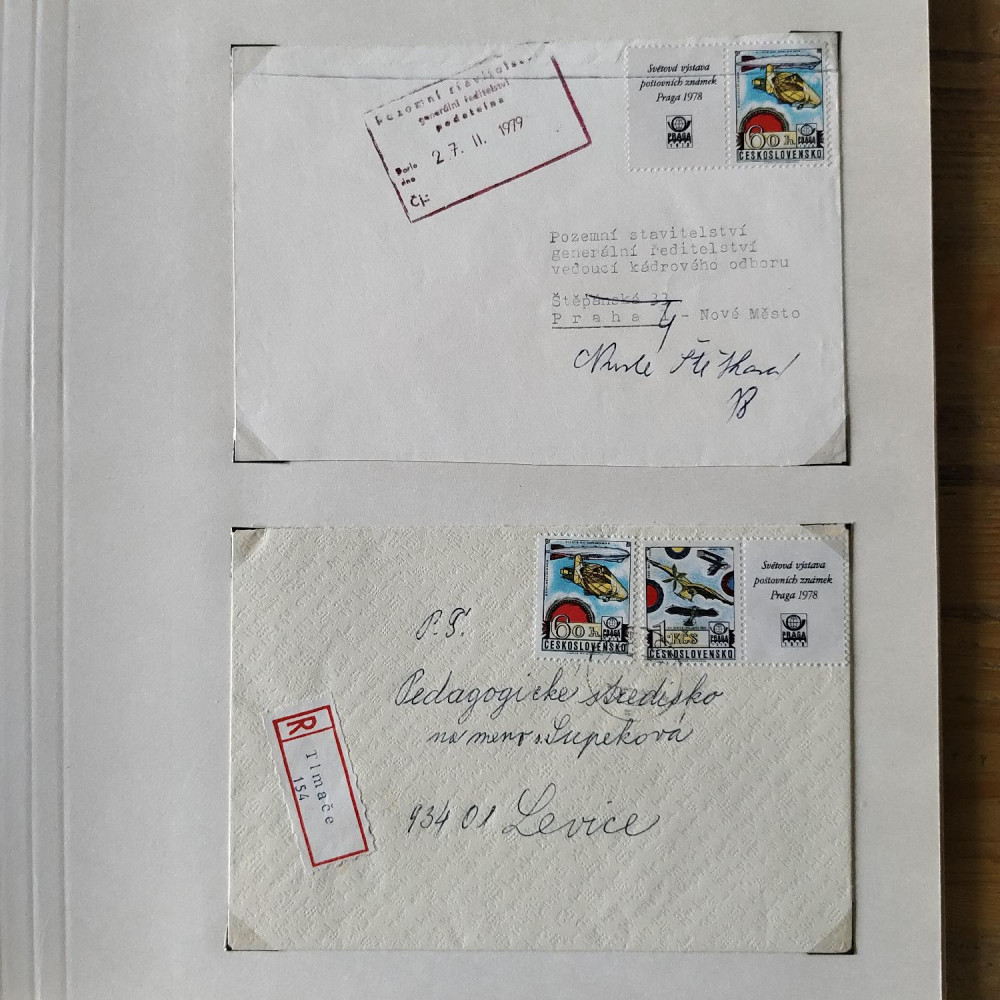 Tschechoslowakie Briefmarken-Sammlung  76