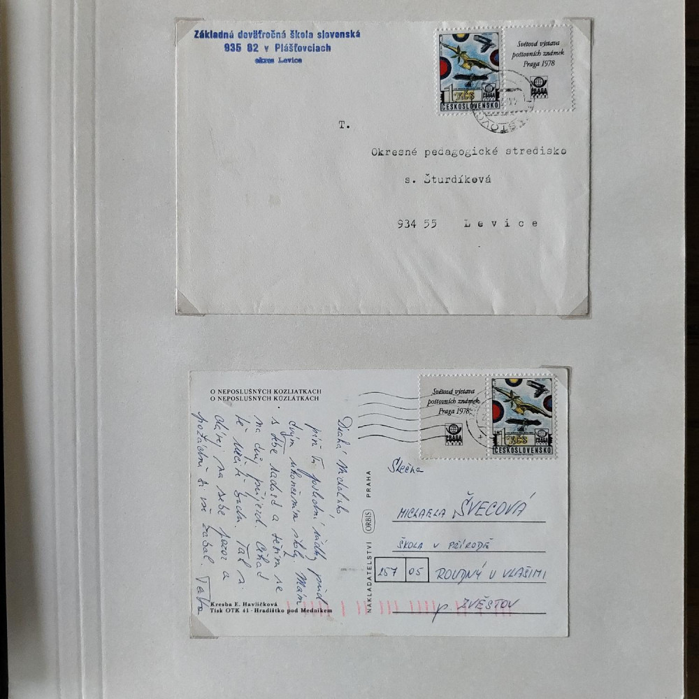 Tschechoslowakie Briefmarken-Sammlung  77