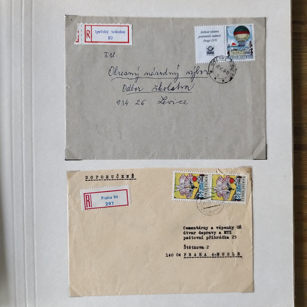 Tschechoslowakie Briefmarken-Sammlung  78